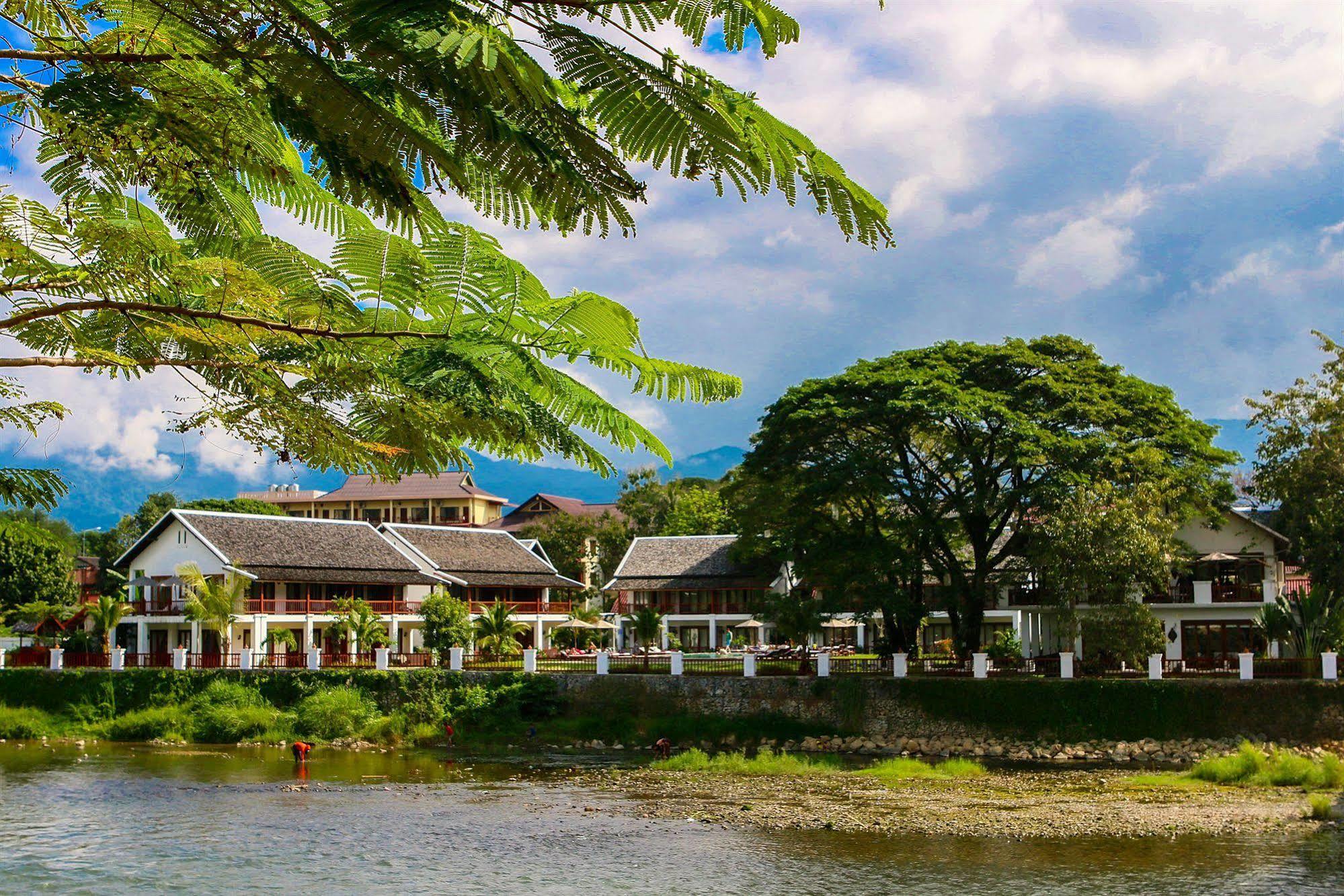 Riverside Boutique Resort, Ванг-Виенг Экстерьер фото