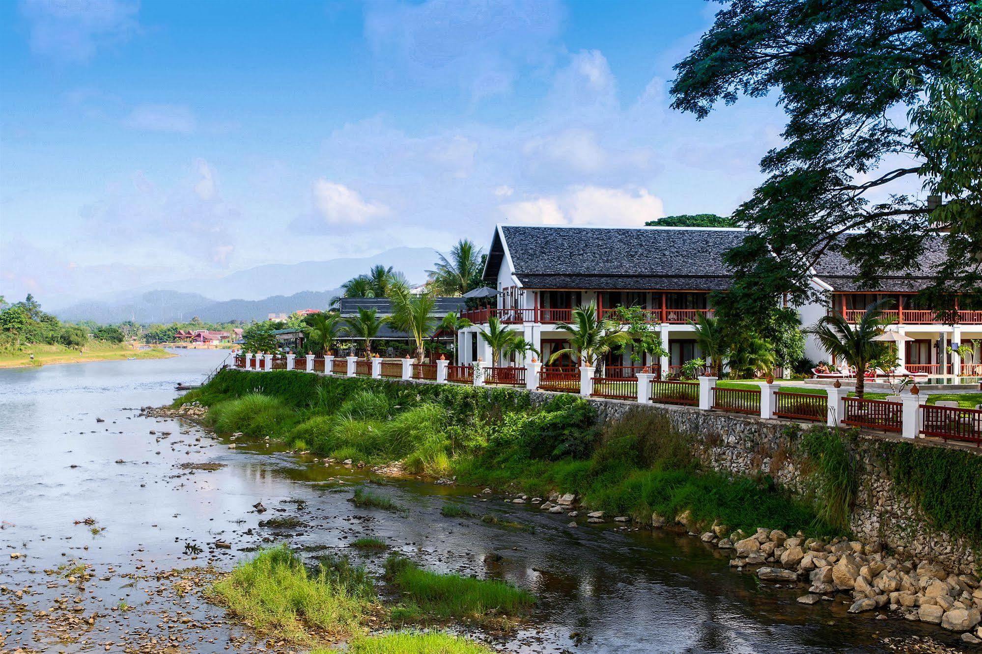 Riverside Boutique Resort, Ванг-Виенг Экстерьер фото